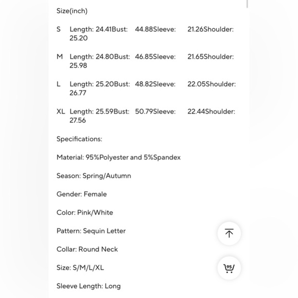 “HOLLY JOLLY” Christmas Sequin Letter Sweatshirt Holiday Long Sleeve Sweater - Picture 5 of 5